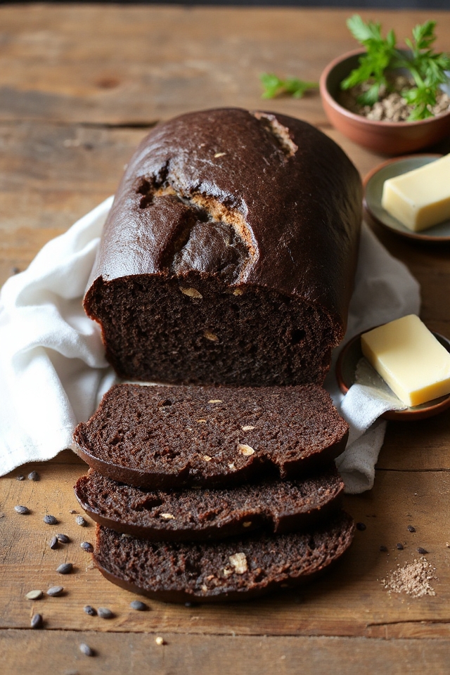 traditional russian black bread