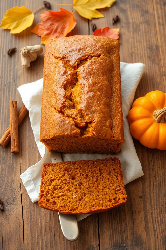 vegan pumpkin bread recipe