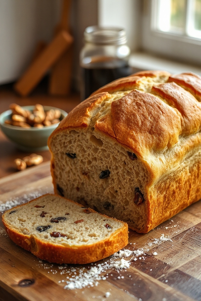 whole wheat bread baking